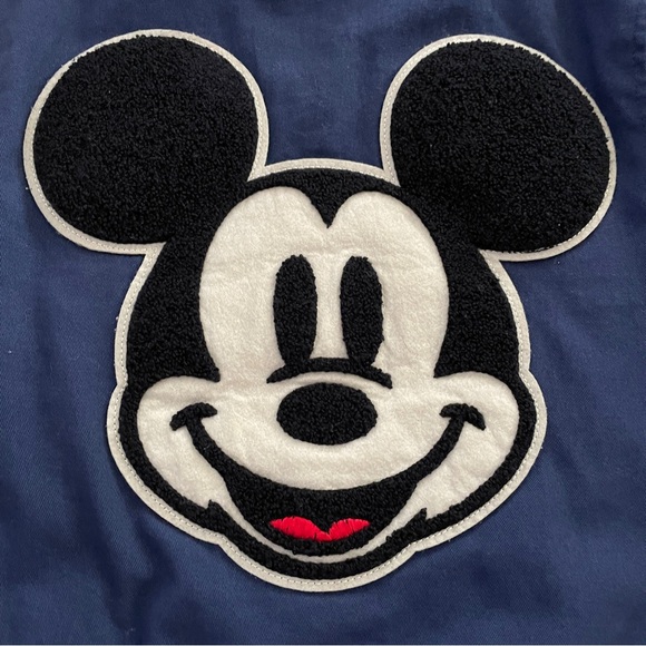 2/$50 GAP Mickey Mouse Cotton Varsity Jacket - Picture 4 of 4